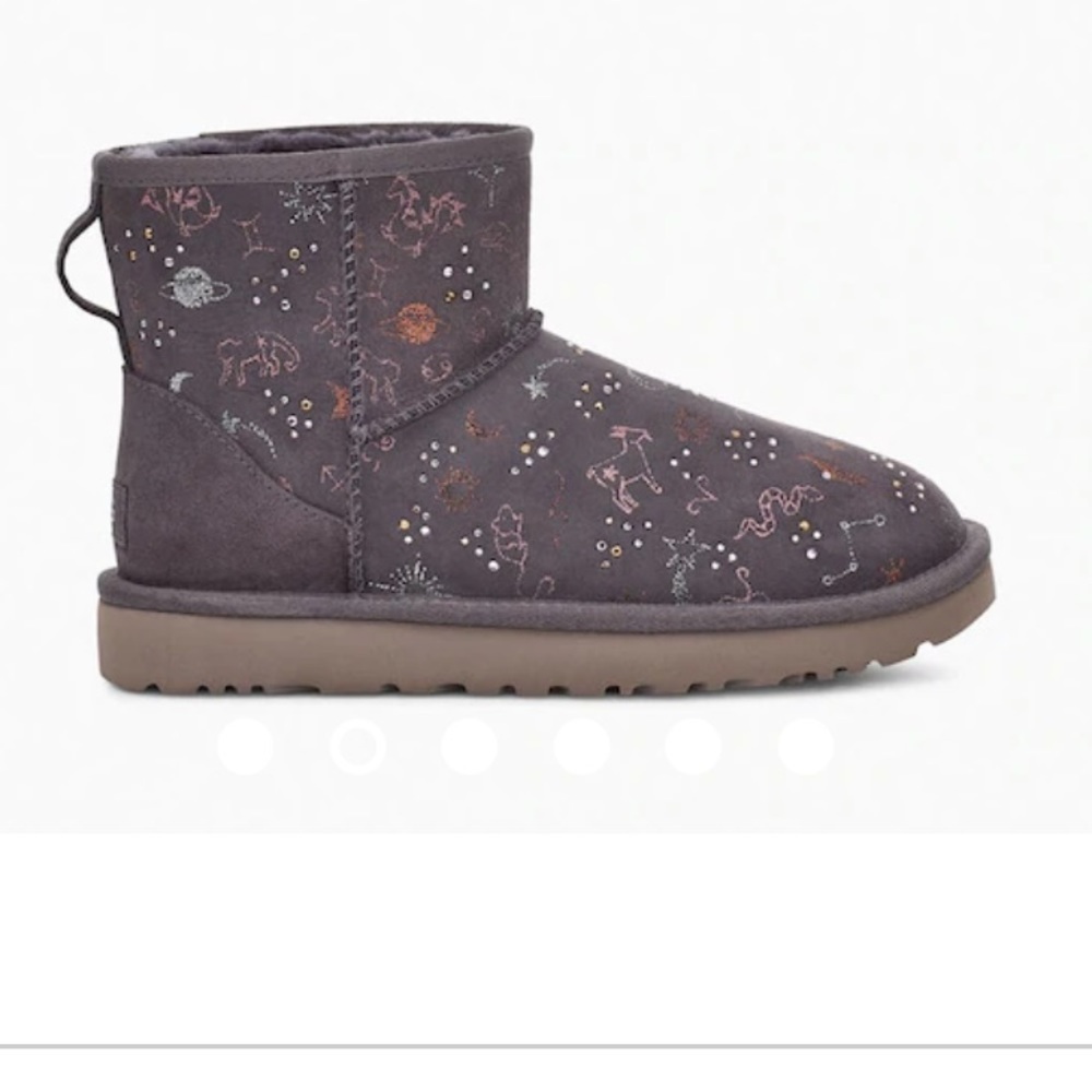 NWT Ugg Classic Zodiac Mini Boots
